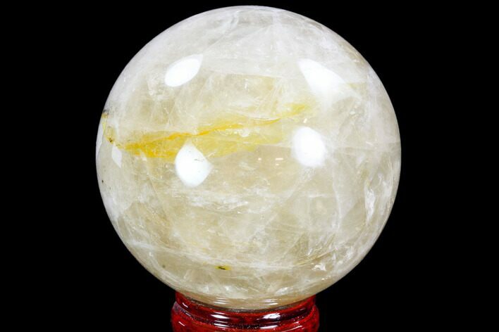 Polished Quartz Sphere - Madagascar #104281